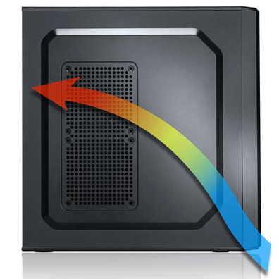 CARTONAGEM NOX ATX TITAN. Semiture. Sem alguns. USB 3.0. NEGRO