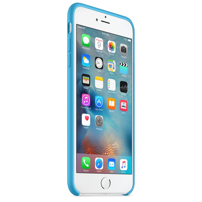 FICHA DE FUNDOS IPHONE 6S PLUS SILICONA AZUL