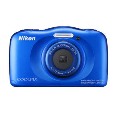 NIKON COOLPIX S33 AZUL KIT Câmera aquática