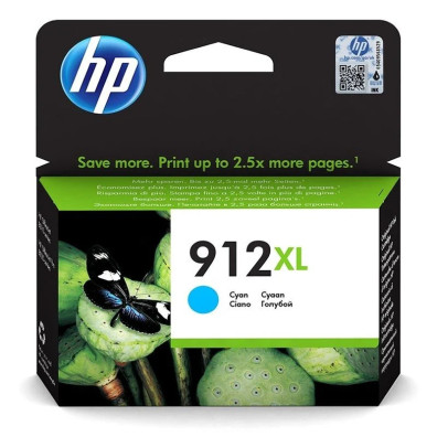 CARTUCHO TINTA CYAN HP 912 XL (3YL81AE) - Cian
