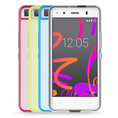 Funda Bq Aquaris M4.5 Gummy Lime