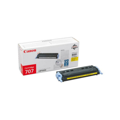 Toner Yellow Canon CL707Y - Cartucho de Tóner Amarelo Original