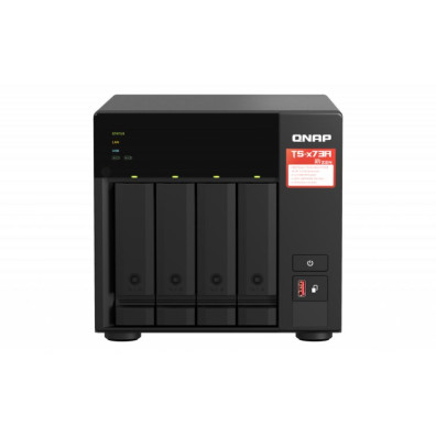 QNAP Servidor NAS TS-473A-8G: Armazenamento em Rede para Famílias e Empresas