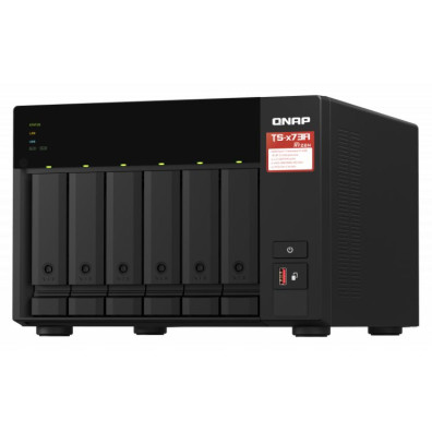 QNAP Servidor NAS TS-673A-8G - Ideal para Armazenamento e Gestão de Dados