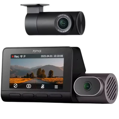 70mai Dash Cam 4K T800 + Câmara Trasera 70mai RC41 - Set Premium
