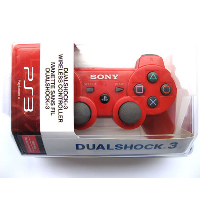 Dual Shock 3 Deep Red PS3