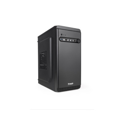 Caixa Minitorre Preto TooQ TQC-4702U3C-B MATX 1xUSB 3.0 2xUSB 2.0 AUDIO HD VGA Max 250mm