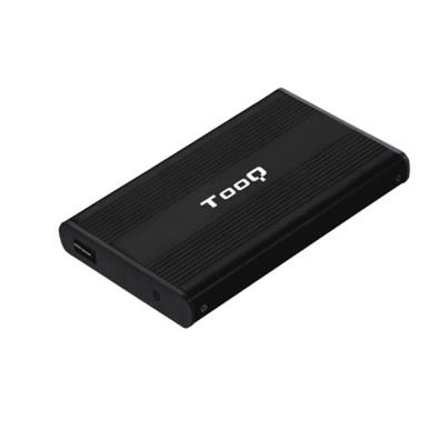 CAIXA EXTERNA TOOQ 2.5\'\' SATA 2.0 NEGRO USB