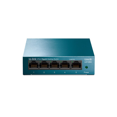 Switch TP-LINK LiteWave metálico 5 portos 10/100/1Gbit
