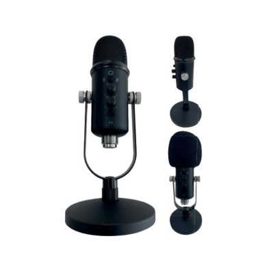 MICRÓFONO USB PRO 500 NEGRO KEEP OUT - Modelo Pro 500, USB, Preto
