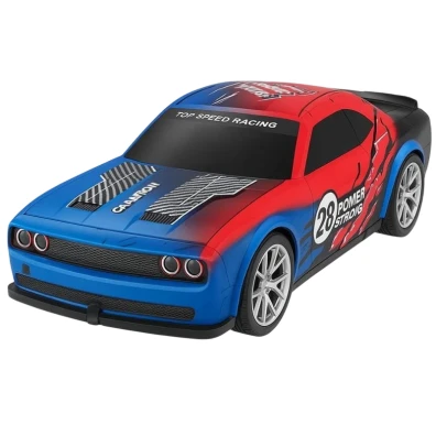 Coche RC elétrica 808P 1/22 4WD Drift Vermelho Azul