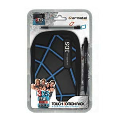 Touch 3Dition para Nintendo 3DS Negro/Azul Ardistel