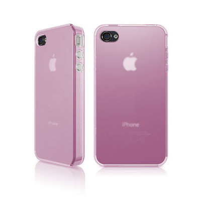 Ultra-Thin Crystal Case for iPhone 4G Pink
