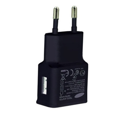 Adaptador de corriente universal USB Preto