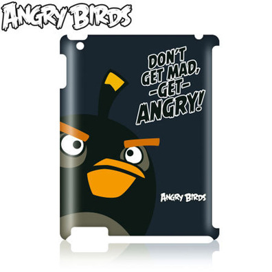 Carcaça Angry Birds Black - iPad 4