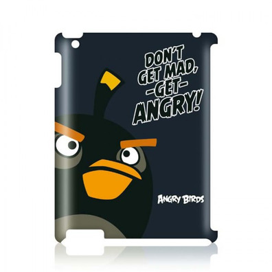 Carcaça Angry Birds Black - iPad 4
