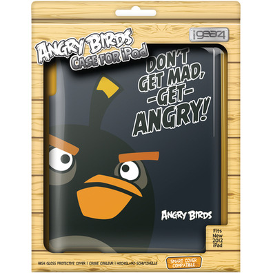 Carcaça Angry Birds Black - iPad 4