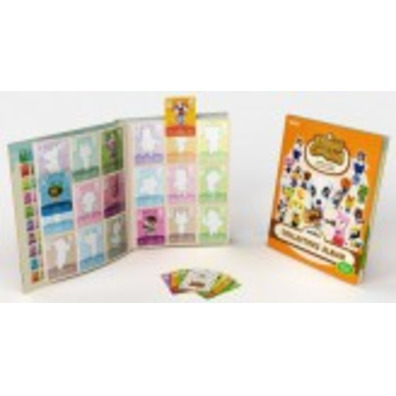 ALBUM ANIMAL CROSSING + 3 AMUIBO TARJETAS (SErie 2)