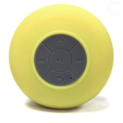 Alto-falante de chuveiro bluetooth Amarelo