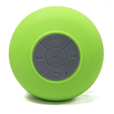 Alto-falante de chuveiro bluetooth Preto / verde