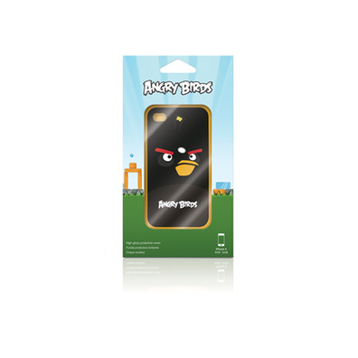 Angry Birds - Carcasa Negra iPhone 4/iPhone 4S