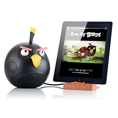 Angry Birds - Altavoces Pájaro Negro 2.1