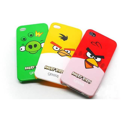 Angry Birds - Carcasa Amarilla iPhone 4/iPhone 4S