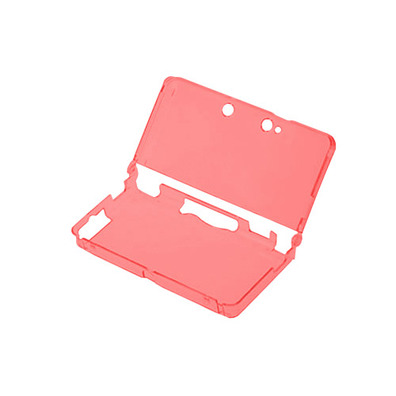 Carcaça Crystal Case Vermelha para Nintendo 3DS