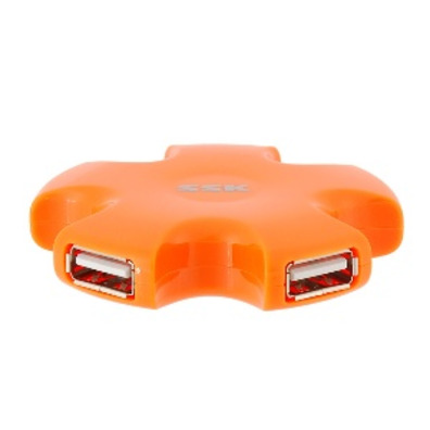 Star Hub 4 Puertos USB Laranja