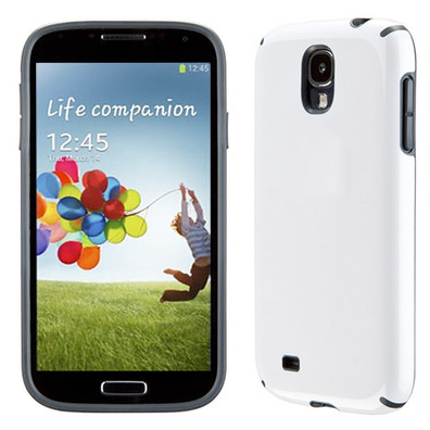 Funda CandyShell para Samsung Galaxy S4 Branco-Gris