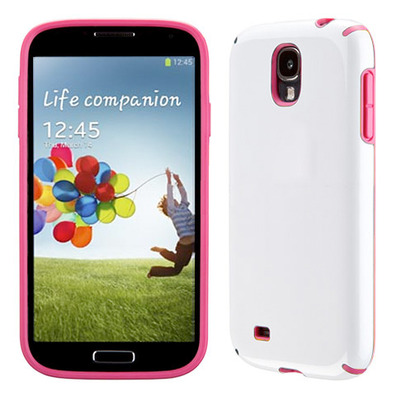 Funda CandyShell para Samsung Galaxy S4 Branco-Gris
