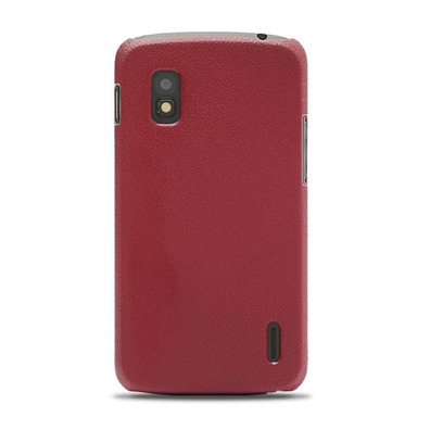 Carcaça Protetora para LG Google Nexus 4 Vermelho