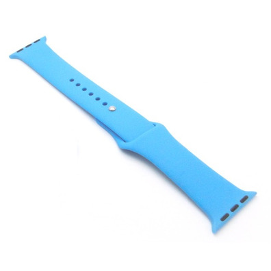 Correia de silicona Apple Watch 42 mm Azul