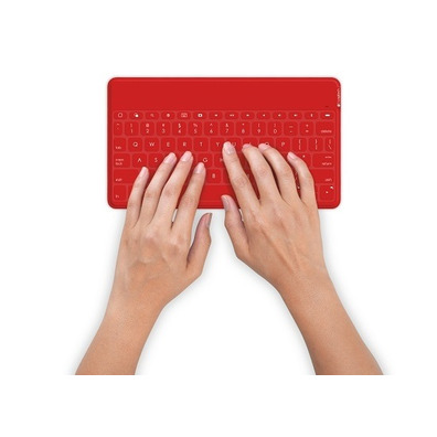 Teclado Logitech Keys-to-Go Vermelho