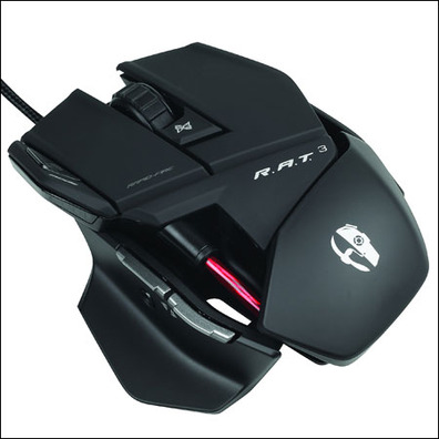 MadCatz Cyborg Rat 3 Vermelho Preto