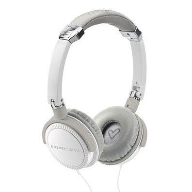 Energy Sistem Auriculares DJ 410 White con micrófono