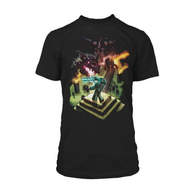 Camiseta Minecraft Ender Dragon XL