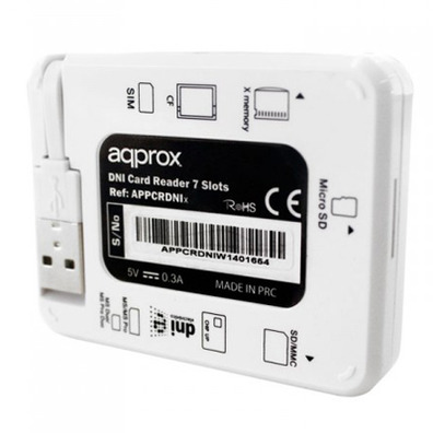 Reitor de Cartões Externos DI Aprox branco!