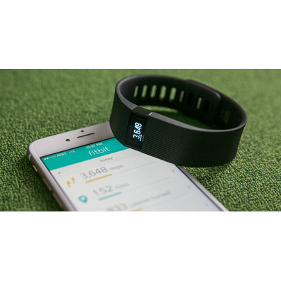 Pulseira de atividade FitBit Charge talla S Preto