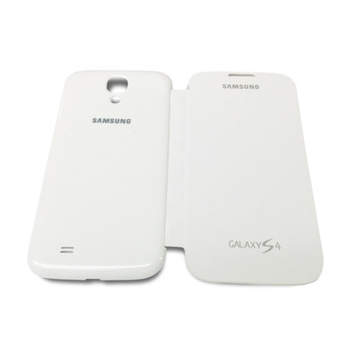 Funda tipo libro para Samsung Galaxy S4 Branco
