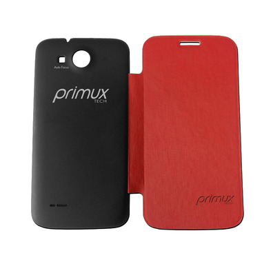 Funda tipo livro para Primux Alpha 3X Preto / verde