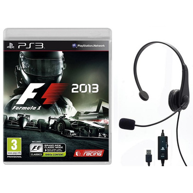 Formula 1 2013 + Headset Project Sustain