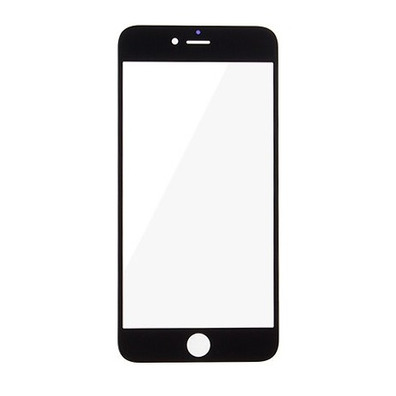 Reposto cristal frontal iPhone 6 Plus / 6S Plus Preto