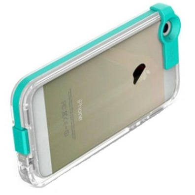 Carcaça com cabo para iPhone 6 (4,7") Verde