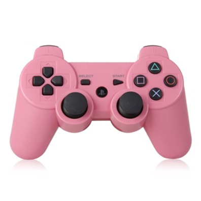 Mando PS3 DoubleShock III Rosa (Não oficial)