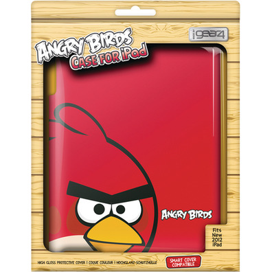 Carcaça Angry Birds Red para - iPad 4