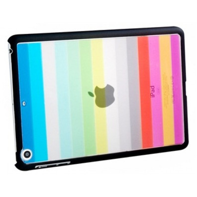 Carcaça iPad Mini Arco Iris (Negro)