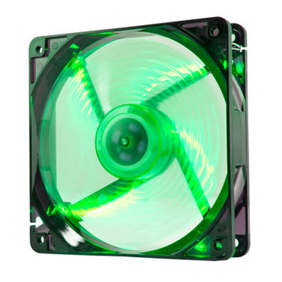 Caixa de ventilação Nox Fã fresco 12cm Led Verde