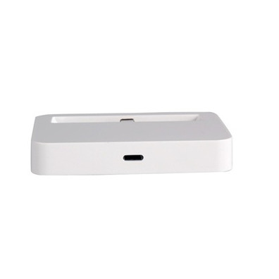 Base Dock de recarga para iPhone 5 Blanca