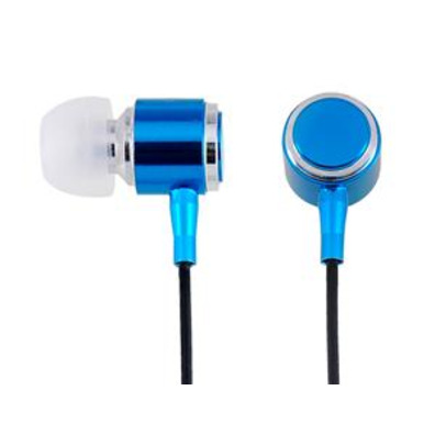 Auriculares Professional Stereo Earbud Earphones (Azul)